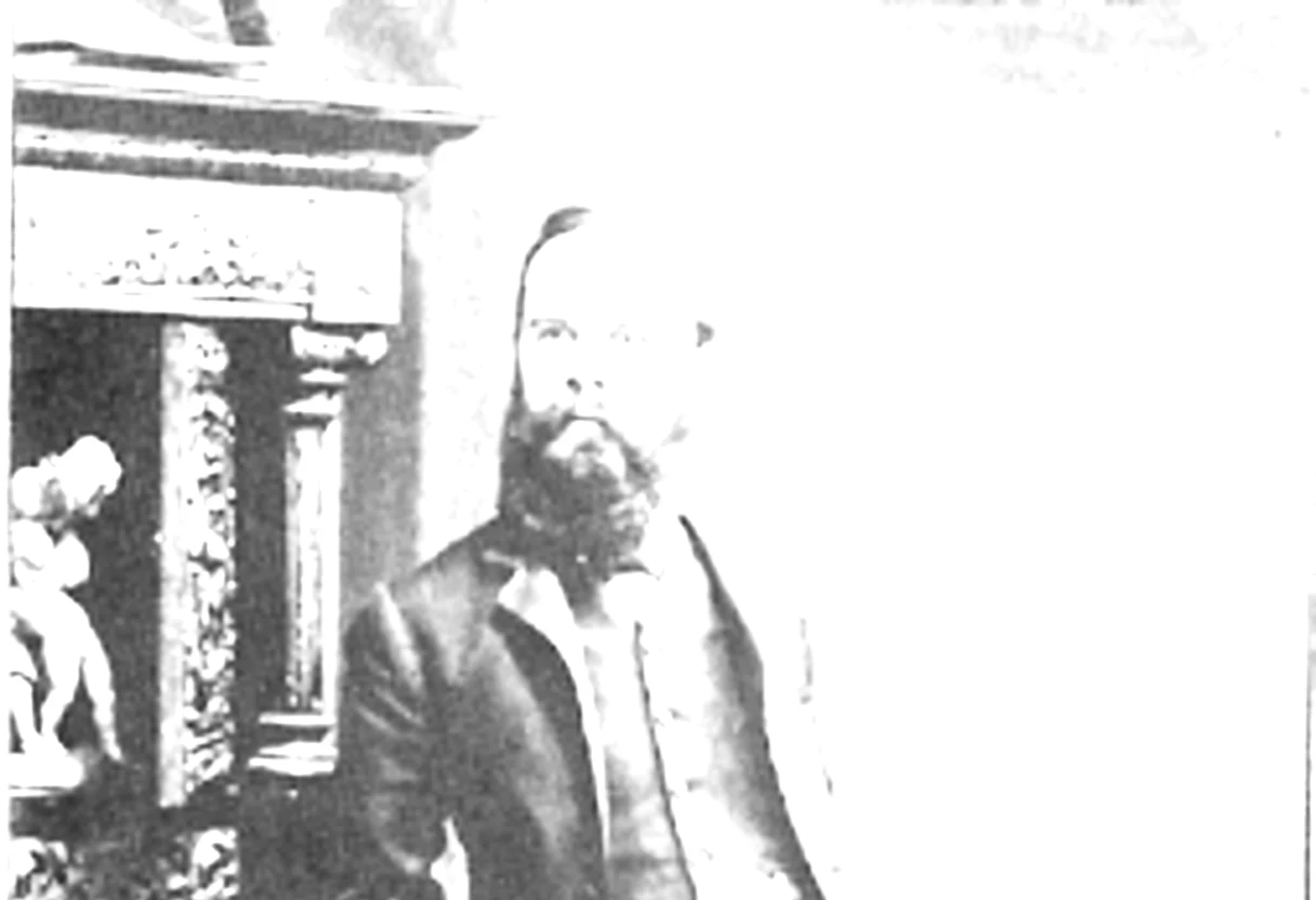 Benjamin Tucker, führender Vertreter des individualistischen Anarchismus (um 1887)